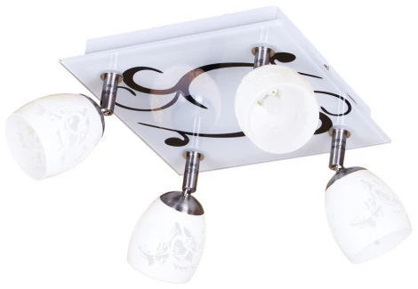 Спот Velante 223 223-102-04 (220V, цветы, круглые)