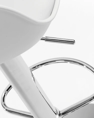 Барный стул Orlando белый La Forma (ex Julia Grup) арт.058580