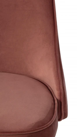 Стул барный KISH (mod. 714) Tetchair (Коралловый,Черный).