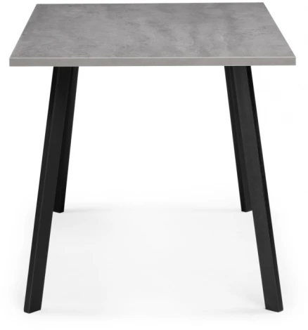 Стол Notta Тринити Лофт 120х80х75 25 мм бетон / черный матовый 534914