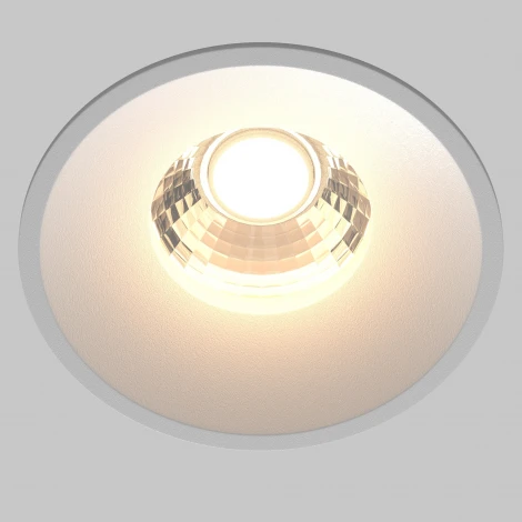 Встраиваемый светильник Maytoni Round DL058-12W3K-W (LED, 220V, круглые)