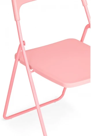 Пластиковый стул Woodville Fold складной pink 15484