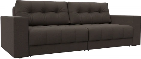 Диван прямой с декором Лига-049 НПБ Лига Диванов (Рогожка) арт.128383