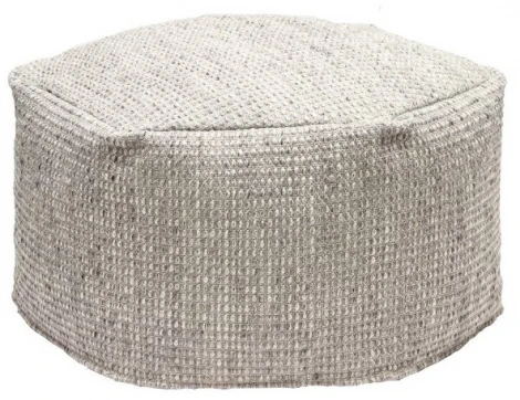 Almadraba Пуф серого цвета 100% ПЭТ 60 x 50 см La Forma (ex Julia Grup) арт.156823