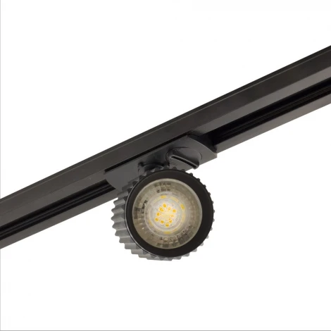 Трековый светильник однофазный 220V AM Group AM476 BK