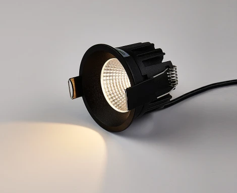 Встраиваемый светильник Italline IT08-8035 black 4000K (LED, 220V, круглые, IP44)