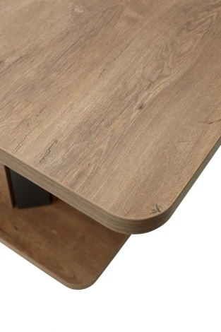 Обеденный стол M-City STORK Дуб Канзас/ Графит 120