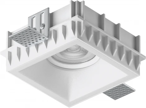 Встраиваемый светильник под гипсокартон и под LED модуль/ламп МR16 Lightstar Domino G214506WMOD (220V)