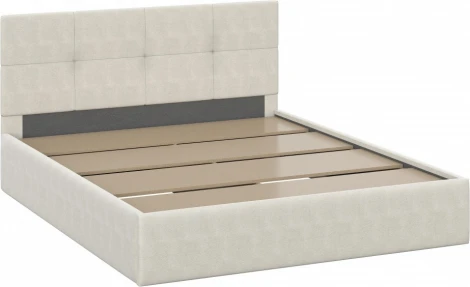 Двуспальная кровать Манака 160 (Манака 160х200 бежевая) Woodville арт.585396