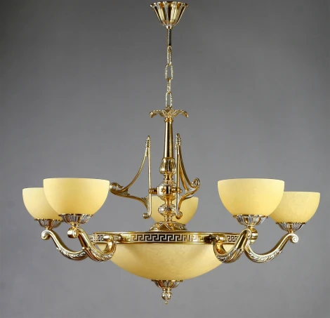 Подвесная люстра Ambiente by Brizzi Tenerife 02166/5 WP (220V, на цепи)