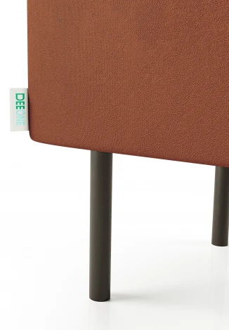 Маленькая радость Пуф прямоугольный на ножках, терракотовый D1 furniture арт.AAA41673009