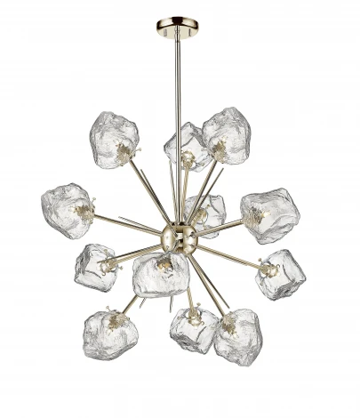 Потолочная люстра на штанге Simple Story 1108 1108-12PL (220V, молекулы)