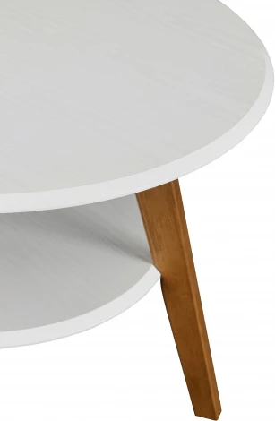 Стол журнальный BeautyStyle 17 белый/бук от фабрики Mebelik