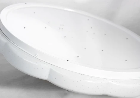 Потолочный светильник круглый IP21 светодиодный с диммером и пультом регулировкой цветовой температуры, ночным режимом таймером Lussole LGO МУНlight LSP-8319 (220V, круглые)