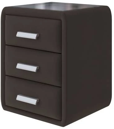 PROxSON Тумба Soft Mebel (Ткань: Велюр Forest 16 Коричневый) 51x48