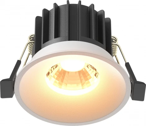 Встраиваемый светильник Maytoni Round DL058-12W2.7K-W (LED, 220V, круглые)