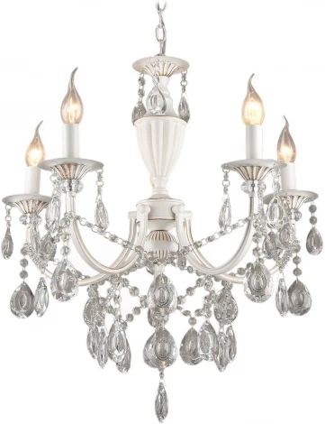 Подвесная люстра Reluce 03517-0.4-05 (220V, на цепи, подсвечник, свеча)