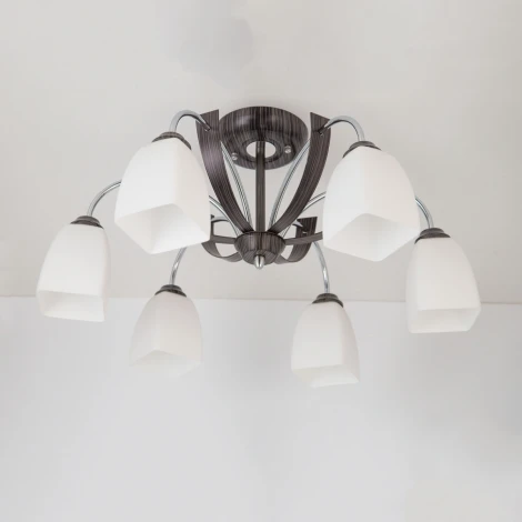 Потолочная люстра Citilux Крокус CL128161 (220V, венге)