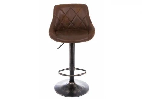 Барный стул Woodville Curt vintage brown 1882