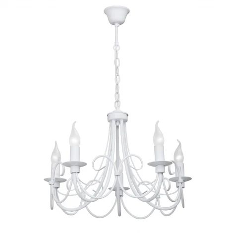 Подвесная люстра Vitaluce V3408/5 (220V, на цепи, свеча)