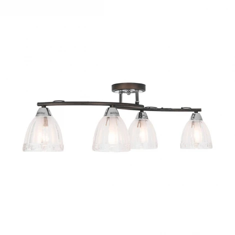 Потолочная люстра IDLamp Nield 232/4PF-Blackchrome