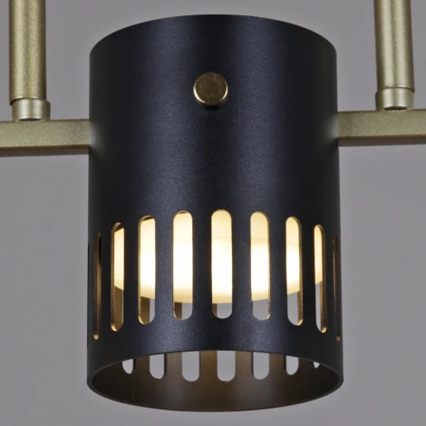 Потолочная люстра на штанге Reluce 06675-0.3-05 GD+BK GX53 (220V)