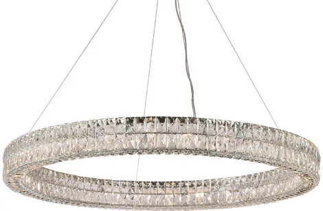 Подвесной светильник Newport 8550 8550/110 C chrome (220V, на тросе, кольцо)