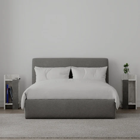 Прикроватная тумба ELOS NIGHTSTAND SET (Дерево/Белый) LEVE