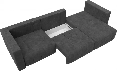 Диван прямой Лига-052 НПБ Лонг Лига Диванов (Велюр) арт.128787