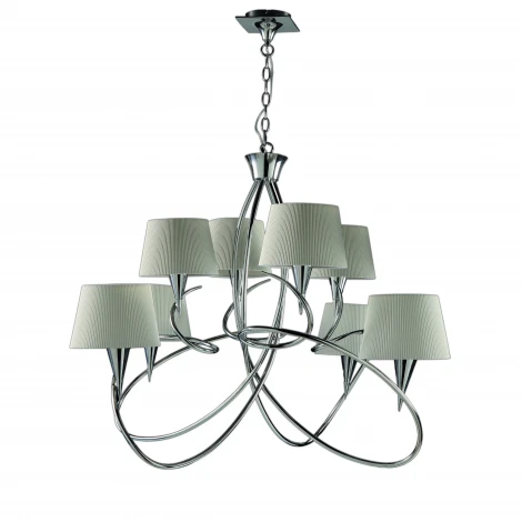 Подвесная большая люстра Mantra Mara 1654 (220V, на цепи)