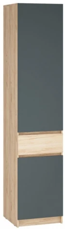 Шкафы Woodville Молд 500 дуб крафт золотой / серый графит