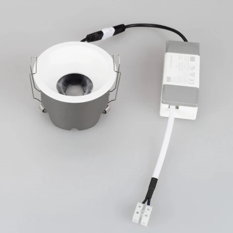 Встраиваемый точечный светильник MS-HARBOR-R82-10W Warm2700 (WH, 50 deg, 230V) (Arlight, IP20 Металл) 054474 (LED)