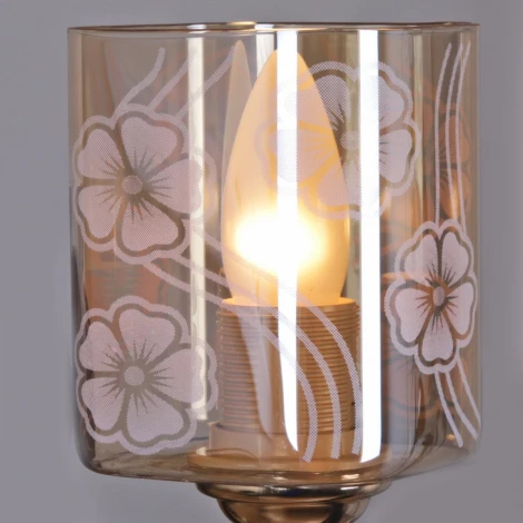 Потолочная люстра на штанге Reluce 72108-0.3-06 BK+FGD (220V)