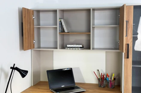 Лайт-2 Стол компьютерный 1200 Mebelson (ЛДСП/Дуб крафт золотой,Бежевый) арт.SKL2.1N02.3369