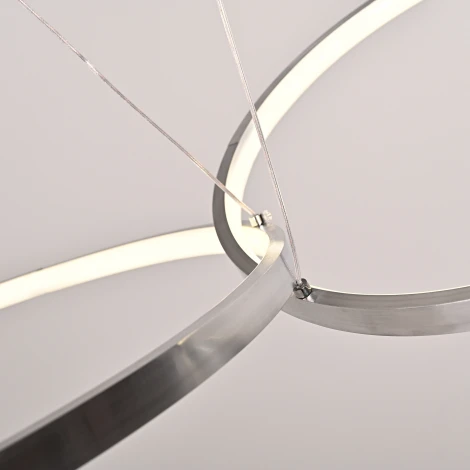 Подвесной светильник Zenda D60+D40 By ImperiumLoft Zenda01 (LED, 220V, на тросе, кольцо)