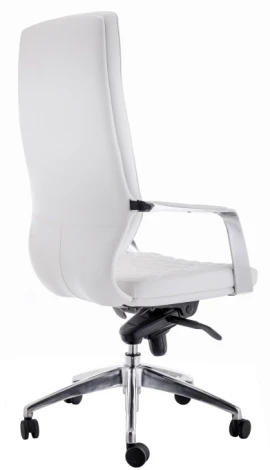 Компьютерное кресло Woodville Isida white / satin chrome 15427