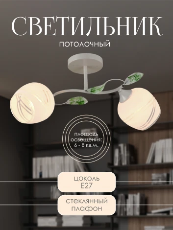 Потолочная люстра на штанге Мелодия Света SS1N 000024281