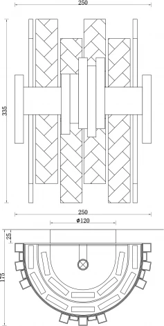 Настенный светильник Moderli Stasy V9011-2W