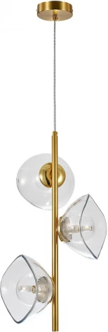 Подвесной светильник (11051/3P Clear) Indigo Amore V000523 (220V, на проводе)