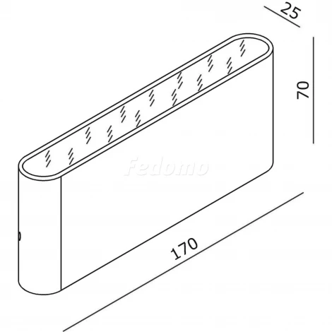 Donolux DL18400 DL18400/21WW-Black M Dim