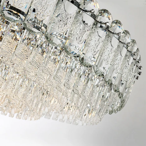 Подвесная люстра хрустальная Modelux ML.7092.1000 CR