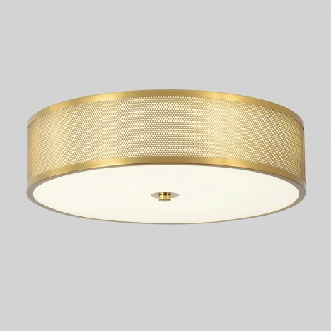 Потолочный светильник круглый с пультом Crystal Lux BUTTON PL32W LED