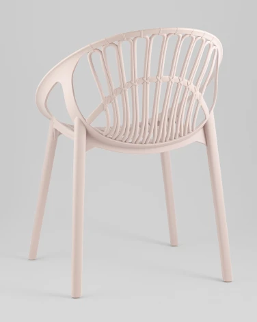 Стул Takeo пластик нежно-розовый Stool Group арт.УТ000039934