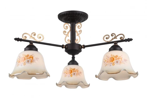 Потолочная люстра Arte Lamp Aroma A6582PL-3BR