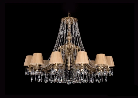 Подвесная люстра Bohemia 1771 1771/12/410/A/FP/SH37-160