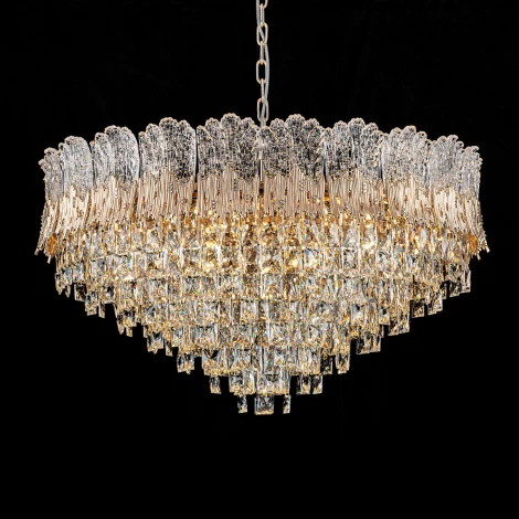 Подвесная люстра хрустальная Modelux MODELUX ML.9507.800 GD