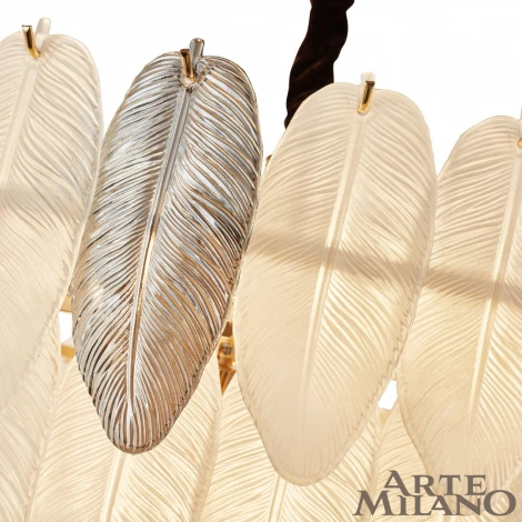 Подвесная люстра Arte Milano 0608B.D750.H600.E14.18 G (220V, на цепи)