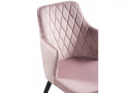 Стул Woodville на металлокаркасе Velen light purple 15024
