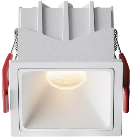 Встраиваемый светильник Maytoni Alfa LED DL043-01-10W3K-SQ-W-1 (220V)