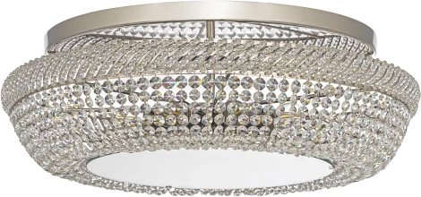 Потолочная люстра буше Dio D'Arte Bari E 1.4.60.100 N (220V, хрусталь, кольцо)